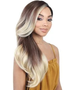 LDP-Spin72 | Lace Front & Lace Part Synthetic Wig By Motown Tress Wigs For Black Women