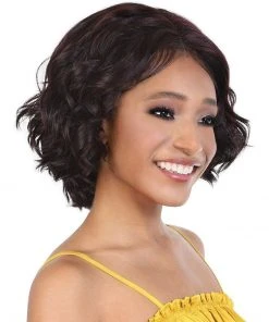 LDP-Kate | Lace Front & Lace Part Synthetic Wig By Motown Tress Wigs For Black Women