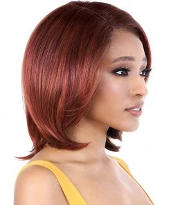 Wigs For Black Women LDP-Lotus | Lace Front & Lace Part Synthetic Wig By Motown Tress 12 Wigs For Black Women LDP-Lotus | Lace Front & Lace Part Synthetic Wig By Motown Tress