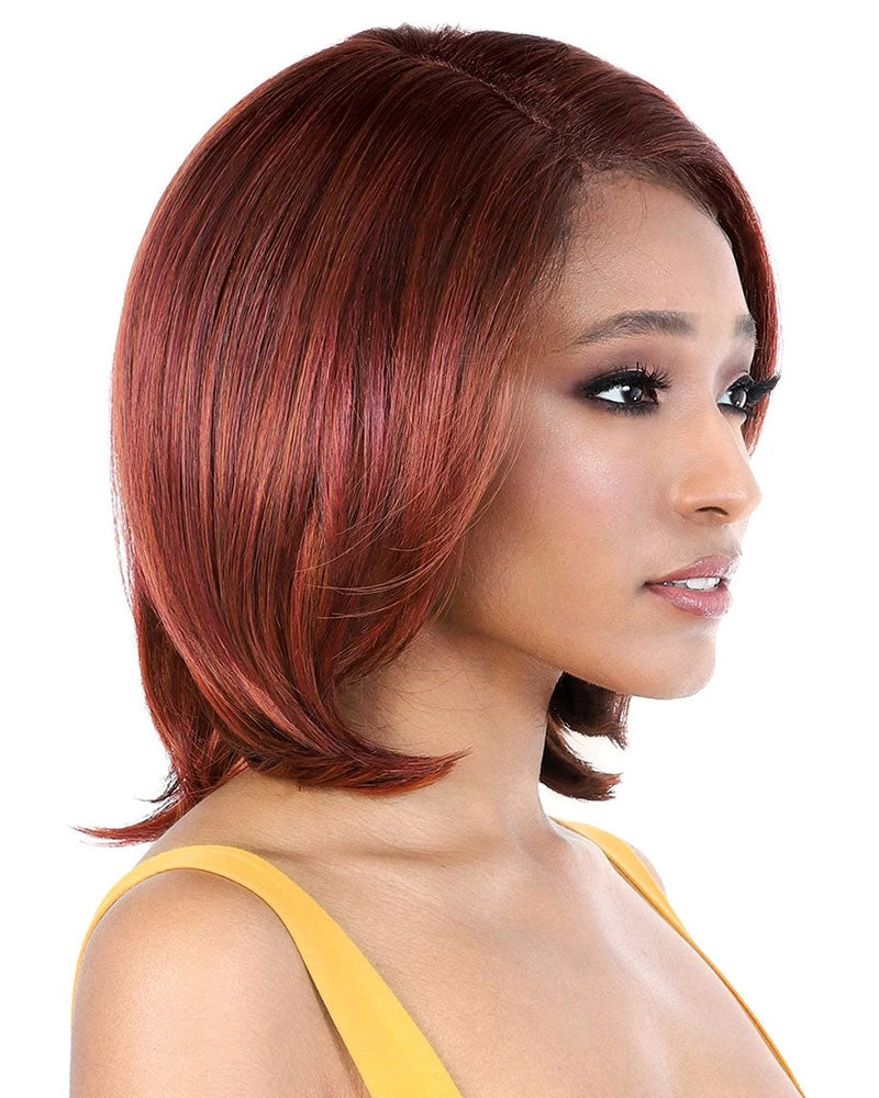 Wigs For Black Women LDP-Lotus | Lace Front & Lace Part Synthetic Wig By Motown Tress 7 Wigs For Black Women LDP-Lotus | Lace Front & Lace Part Synthetic Wig By Motown Tress