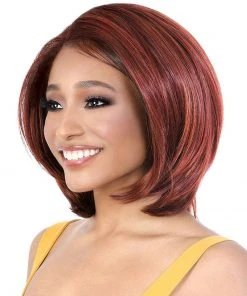 Wigs For Black Women LDP-Lotus | Lace Front & Lace Part Synthetic Wig By Motown Tress 10 Wigs For Black Women LDP-Lotus | Lace Front & Lace Part Synthetic Wig By Motown Tress
