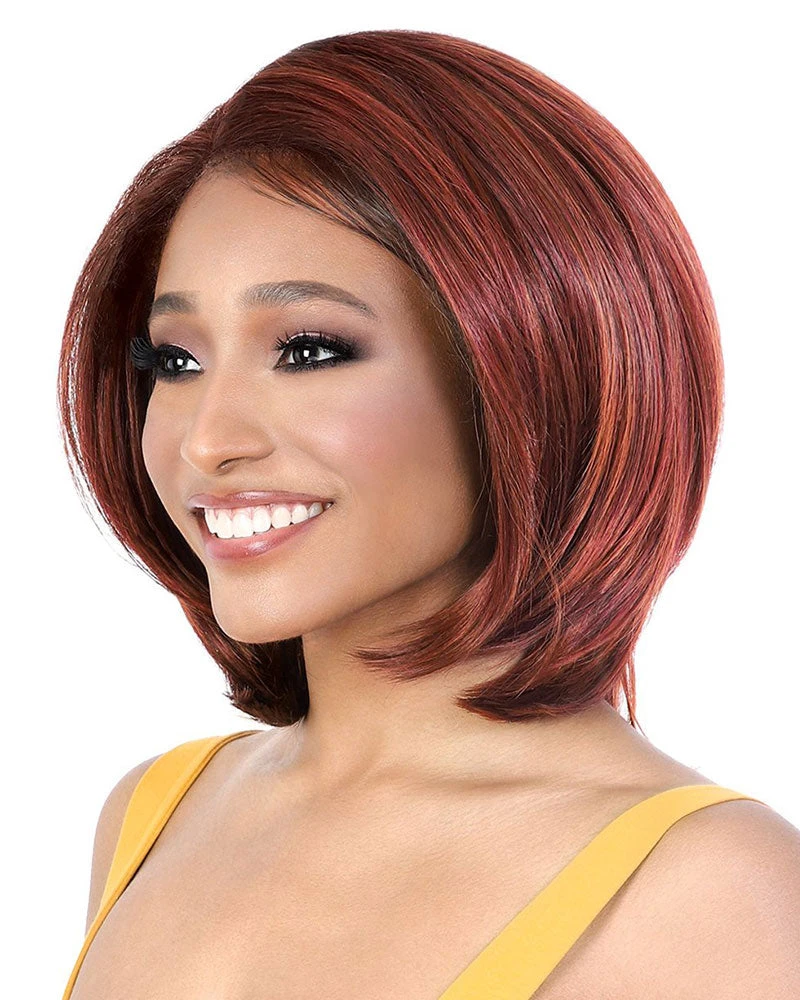 Wigs For Black Women LDP-Lotus | Lace Front & Lace Part Synthetic Wig By Motown Tress 5 Wigs For Black Women LDP-Lotus | Lace Front & Lace Part Synthetic Wig By Motown Tress