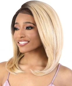 LDP-Spin16 | Lace Front & Lace Part Synthetic Wig By Motown Tress Wigs For Black Women