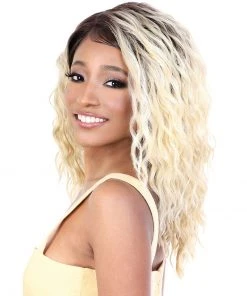 LDP-Trisha | Lace Front & Lace Part Synthetic Wig By Motown Tress