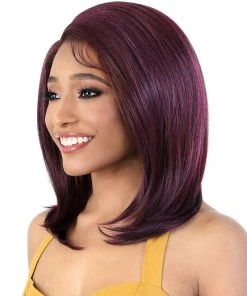 LDP-Sara | Lace Front & Lace Part Synthetic Wig By Motown Tress Wigs For Black Women