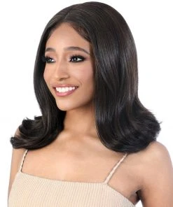 Wigs For Black Women LDP-Song | Lace Front & Lace Part Synthetic Wig By Motown Tress