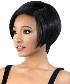 DP Mini | Lace Part Synthetic Wig By Motown Tress Wigs For Black Women