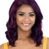 Wigs For Black Women LDP-Estee | Lace Front & Lace Part Synthetic Wig By Motown Tress