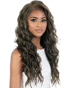 Wigs For Black Women LS137 Fox | Lace Front Synthetic Wig By Motown Tress