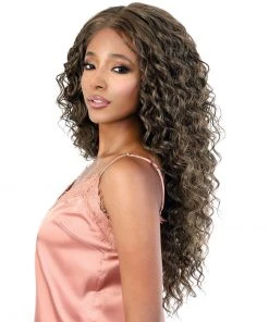 LS137 Air | Lace Front Synthetic Wig By Motown Tress Wigs For Black Women