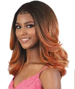 L360 Rina | Lace Front & Lace Part Synthetic Wig By Motown Tress