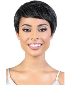 Wigs For Black Women SH Pixie | Human Hair Wig By Motown Tress