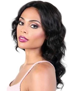 HPL Spin50 | Lace Part Remy Human Hair Wig By Motown Tress