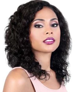 Wigs For Black Women HPL Spin70 | Lace Part Remy Human Hair Wig By Motown Tress