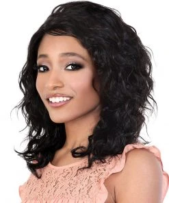 HPLFP Tobi | Lace Front Remy Human Hair Wig By Motown Tress Wigs For Black Women