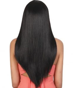 Wigs For Black Women HPL3 ST26 | Lace Front Remy Human Hair Wig By Motown Tress