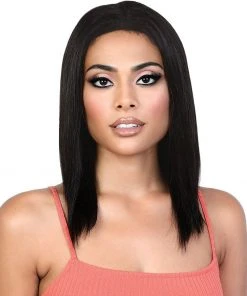 HPL3 ST16 | Lace Front Remy Human Hair Wig By Motown Tress Wigs For Black Women