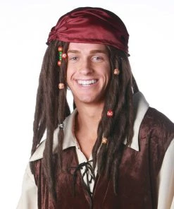 Deluxe Captain Pirate By New Look Costume Wigs