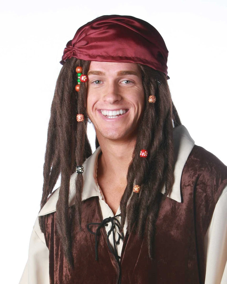 Deluxe Captain Pirate By New Look Costume Wigs 3 Deluxe Captain Pirate By New Look Costume Wigs