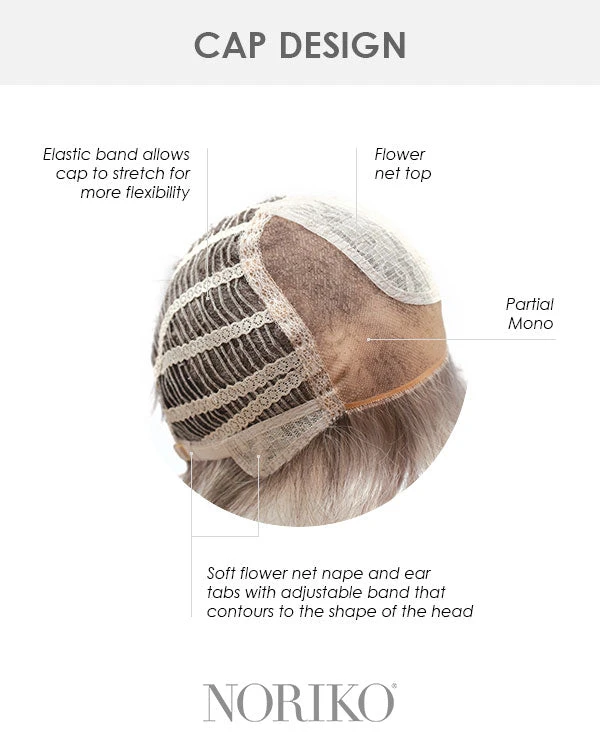 Reese PM (Exclusive) | Monofilament Synthetic Wig By Noriko 13 Reese PM (Exclusive) | Monofilament Synthetic Wig By Noriko