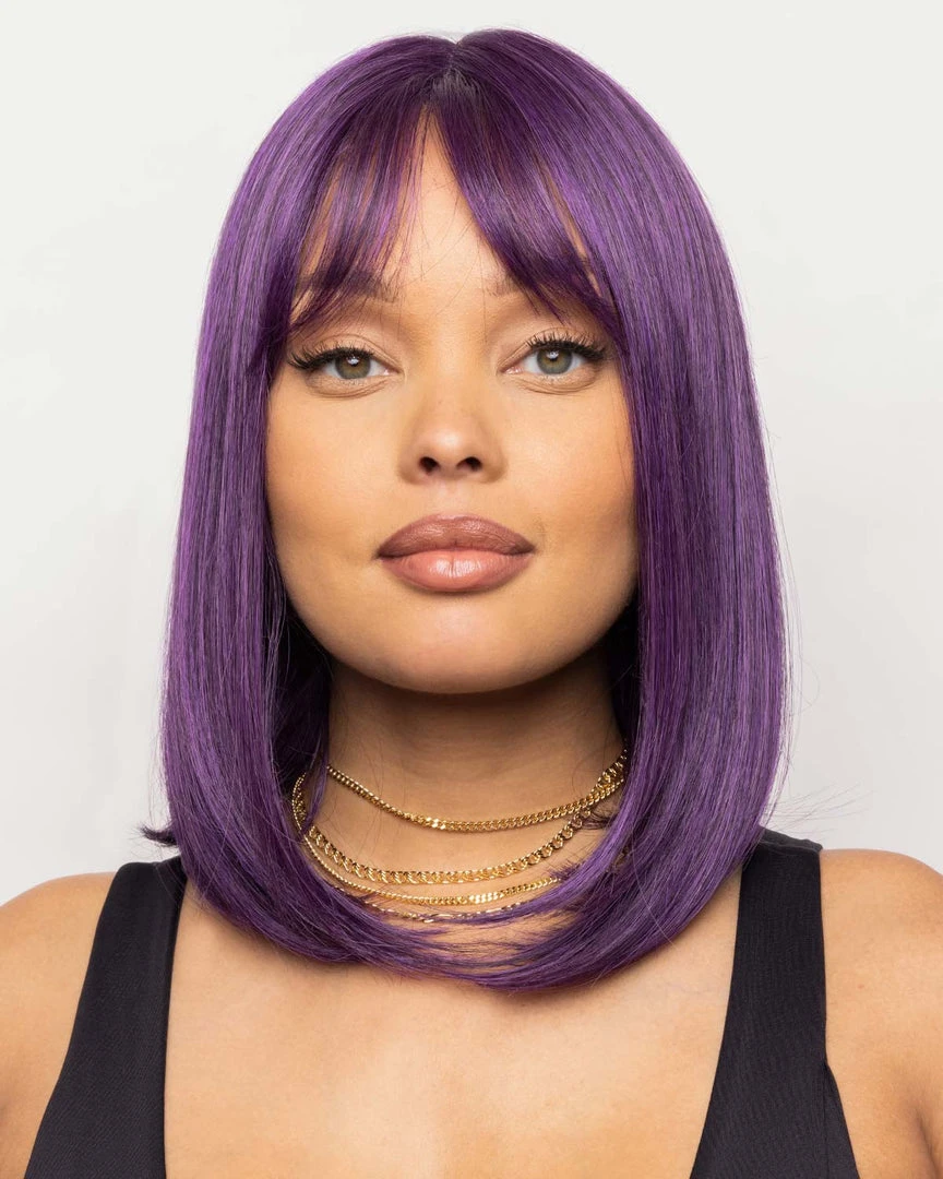 Mod Sleek | Lace Front & Monofilament Part Synthetic Wig By Rene Of Paris 12 Mod Sleek | Lace Front & Monofilament Part Synthetic Wig By Rene Of Paris