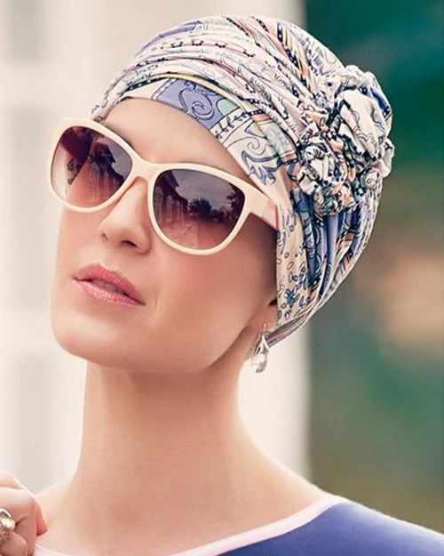 Best Wig Outlet Lotus Printed Turban Headwear 6 Best Wig Outlet Lotus Printed Turban Headwear