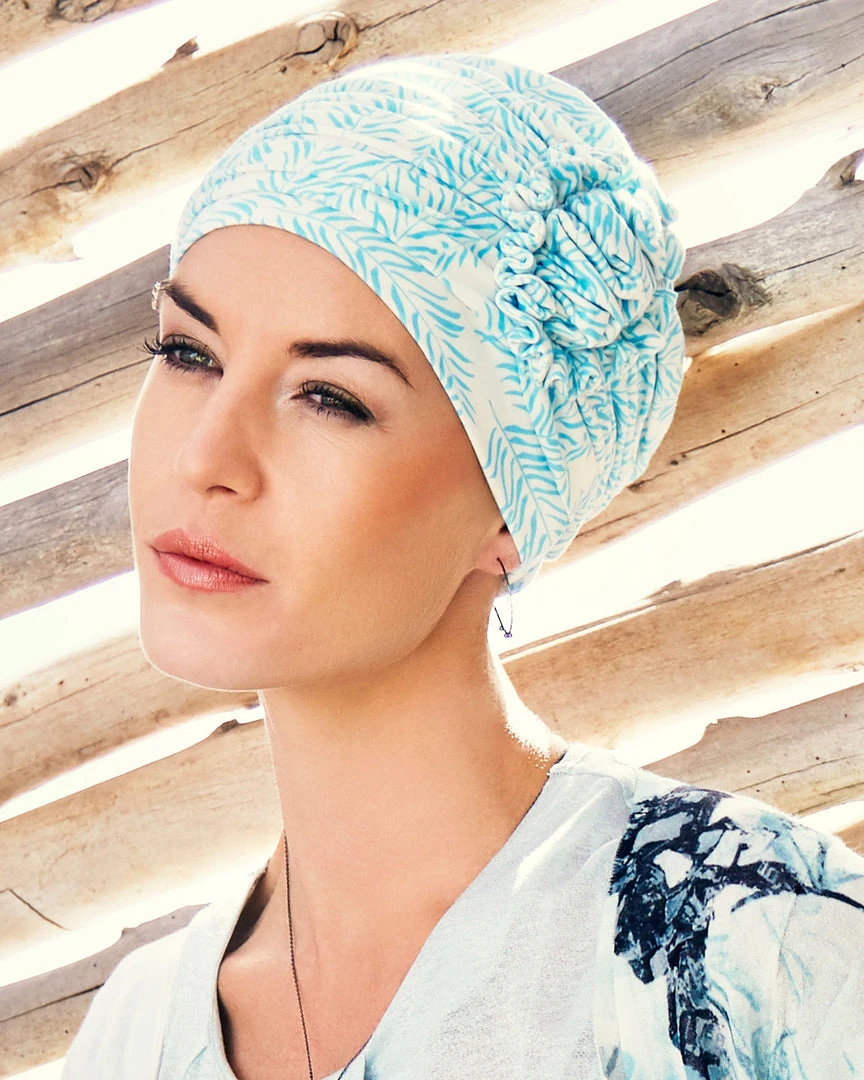 Best Wig Outlet Lotus Printed Turban Headwear 4 Best Wig Outlet Lotus Printed Turban Headwear