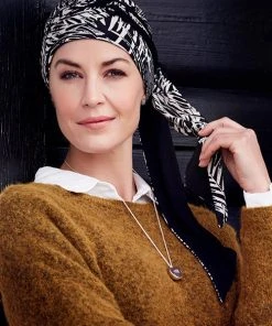 Best Wig Outlet Mantra Long Printed Scarf Headwear