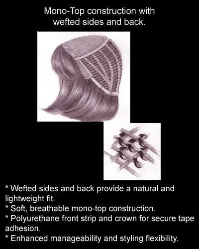 Wigs For Women Michelle | Monofilament Synthetic Wig By Orchid 4 Wigs For Women Michelle | Monofilament Synthetic Wig By Orchid