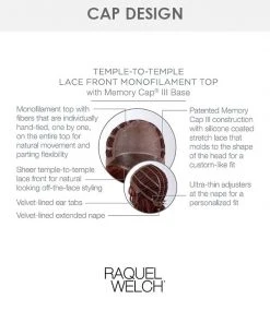 High Octane | Lace Front & Monofilament Top Synthetic Wig By Raquel Welch Wigs For Women