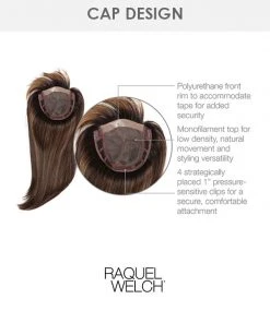 Clearance Items Top Billing 18 Inch | Monofilament Synthetic Wiglet By Raquel Welch