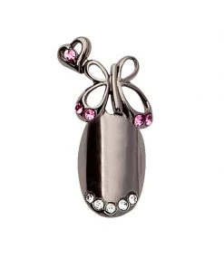 Stephen Nail Jewelry Butterfly (Small Black)