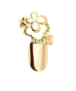 Stephen Nail Jewelry Clover (Small-Gold)