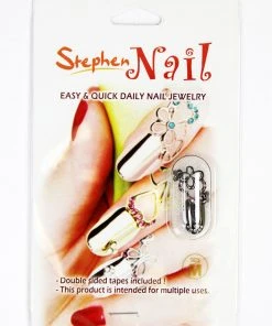 Stephen Nail Jewelry Clover (Medium-Black)