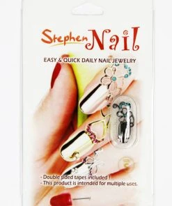 Stephen Nail Jewelry Flower (Small-Black)