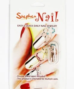 Stephen Nail Jewelry Flower (Small-Pink Gold)