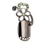 Stephen Nail Jewelry Flower (Medium-Black)