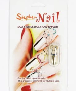 Stephen Nail Jewelry Triple Hearts (Medium-Gold)