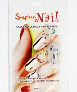 Stephen Nail Jewelry Twin Hearts (Small-Silver)