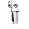 Stephen Nail Jewelry Twin Hearts (Small-Silver)