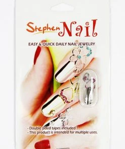 Stephen Nail Jewelry Twin Hearts (Medium-Silver)