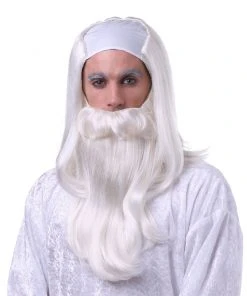 Father Time By Sepia Costume Wigs