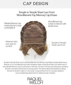 Wigs For Women Spotlight-Large | Lace Front & Monofilament Synthetic Wig By Raquel Welch