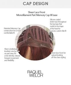 On Your Game | Lace Front & Monofilament Part Synthetic Wig By Raquel Welch