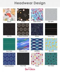 Jon Renau Softie Boho Beanie Print Headwear 20 Jon Renau Softie Boho Beanie Print Headwear