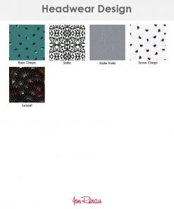 Jon Renau Softie Wrap Print Headwear