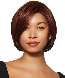 Wigs For Women Angled Bob | Lace Front & Monofilament Part Synthetic Wig By TressAllure 14 Wigs For Women Angled Bob | Lace Front & Monofilament Part Synthetic Wig By TressAllure