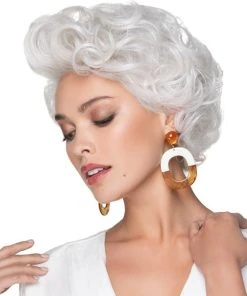 Tapered Curls | Lace Front Synthetic Wig By TressAllure