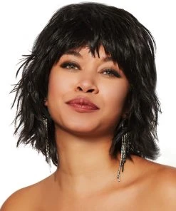 Wigs For Women New Wave HF | Lace Front & Monofilament Top Synthetic Wig By TressAllure