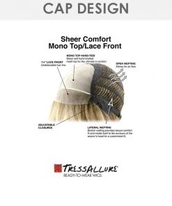 Sensational | Lace Front & Monofilament Top Synthetic Wig By TressAllure Wigs For Women 17 Sensational | Lace Front & Monofilament Top Synthetic Wig By TressAllure Wigs For Women